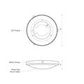 KUZCO LIGHTING INC, FLOYD FLUSH MOUNTS, FLUSH MOUNT CEILING LIGHTS
