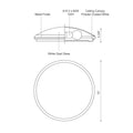 KUZCO LIGHTING INC, MALTA FLUSH MOUNTS, FLUSH MOUNT CEILING LIGHTS