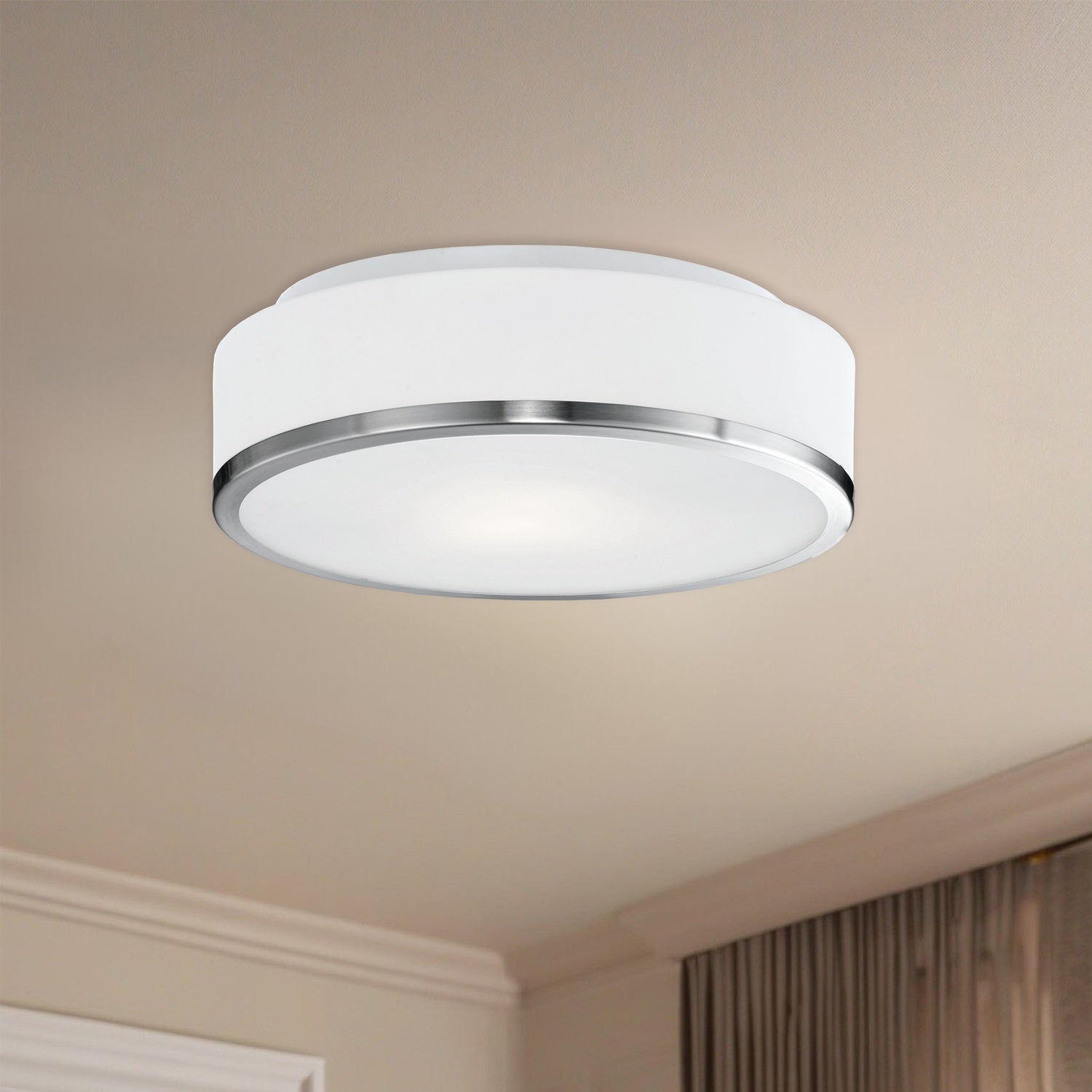 KUZCO LIGHTING INC, CHARLIE FLUSH MOUNTS, FLUSH MOUNT CEILING LIGHTS