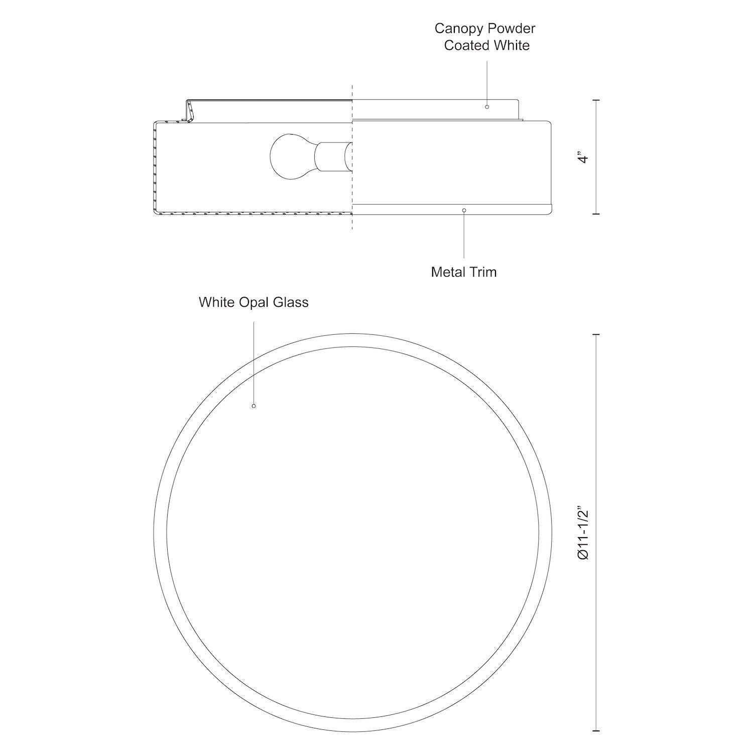 KUZCO LIGHTING INC, CHARLIE FLUSH MOUNTS, FLUSH MOUNT CEILING LIGHTS