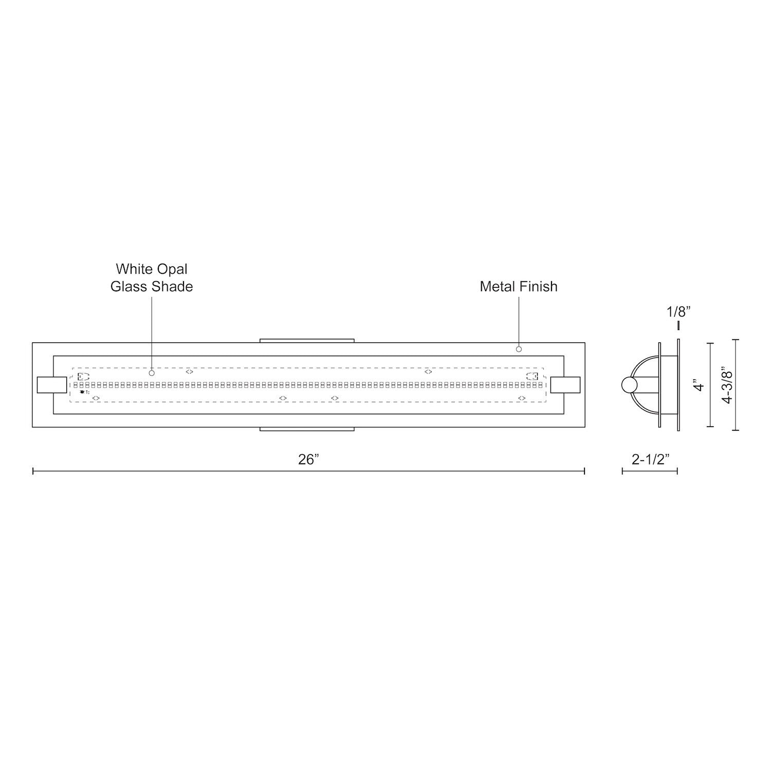 KUZCO LIGHTING INC, LIGHTHOUSE VANITY LIGHTS, VANITY LIGHT