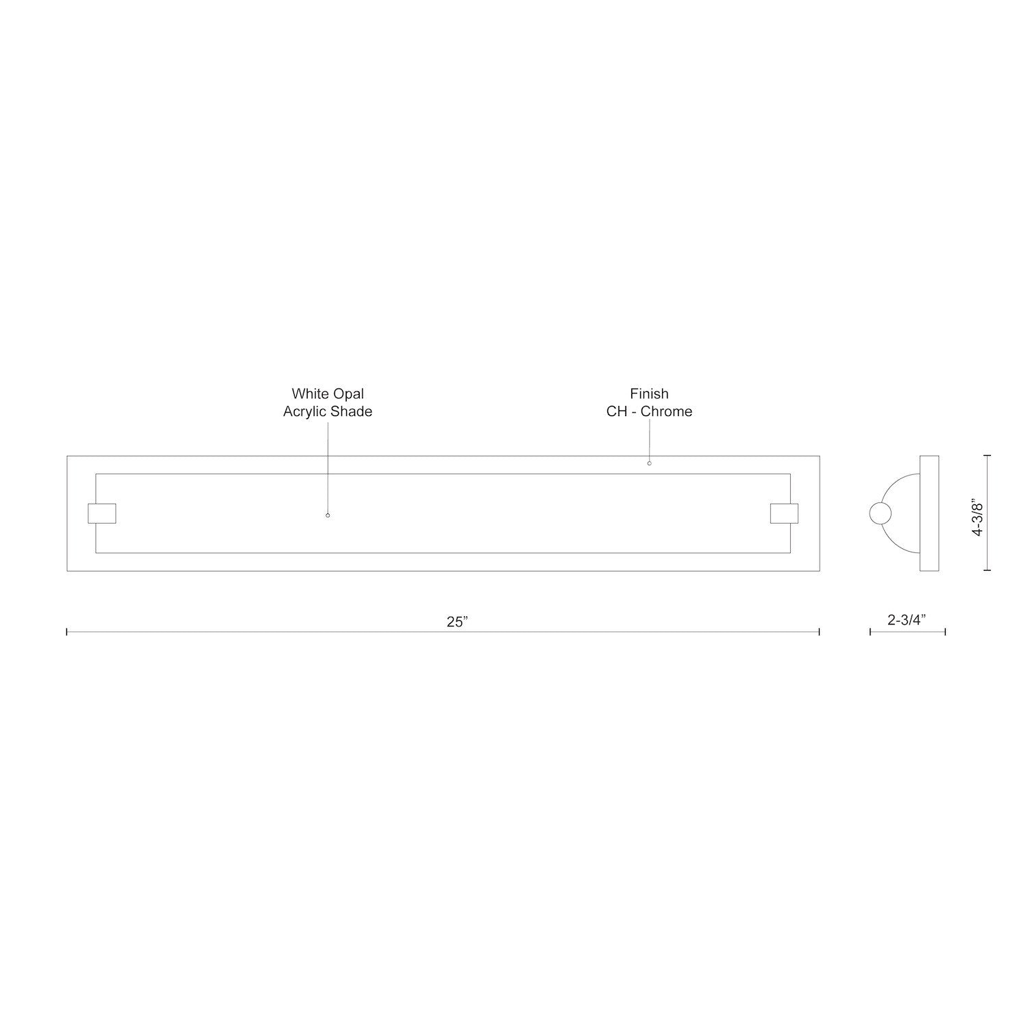 KUZCO LIGHTING INC, CHARLOTTE VANITY LIGHTS, VANITY LIGHT