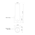 KUZCO LIGHTING INC, ELIZABETH WALL SCONCES, WALL SCONCES