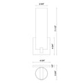 KUZCO LIGHTING INC, ELIZABETH WALL SCONCES, WALL SCONCES
