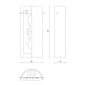 KUZCO LIGHTING INC, HUDSON WALL SCONCES, WALL SCONCES