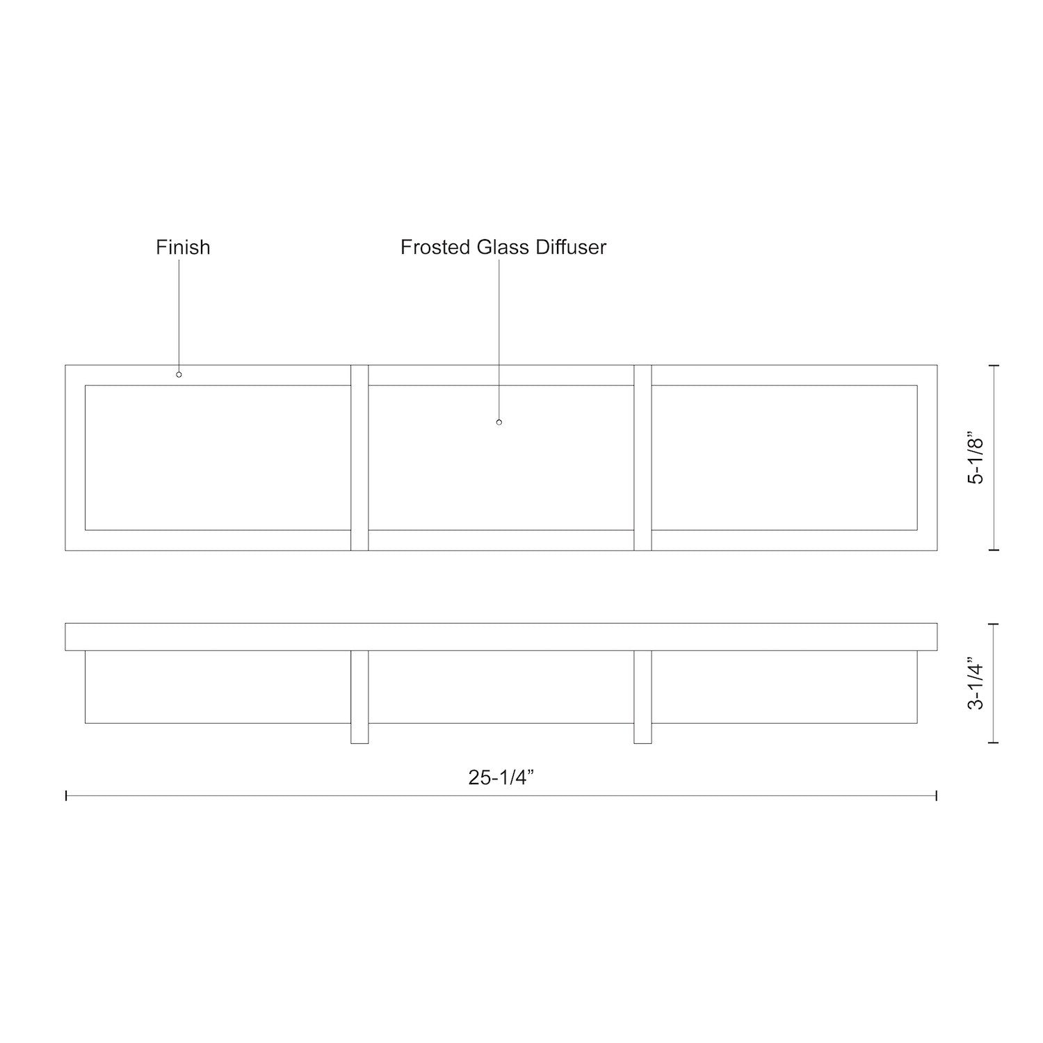 KUZCO LIGHTING INC, WATFORD VANITY LIGHTS, VANITY LIGHT
