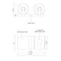 KUZCO LIGHTING INC, BRIDGEWATER VANITY LIGHTS, VANITY LIGHT
