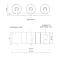 KUZCO LIGHTING INC, BRIDGEWATER VANITY LIGHTS, VANITY LIGHT