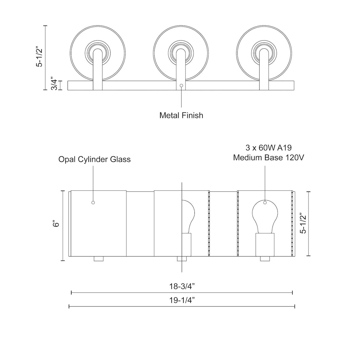 KUZCO LIGHTING INC, BRIDGEWATER VANITY LIGHTS, VANITY LIGHT