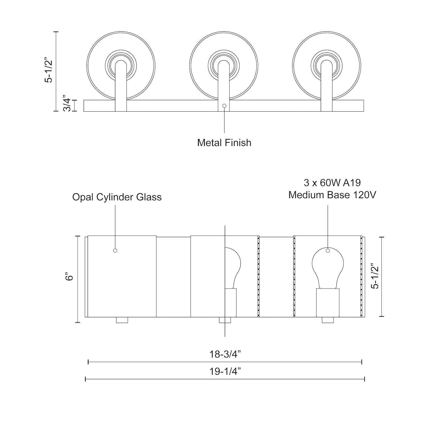 KUZCO LIGHTING INC, BRIDGEWATER VANITY LIGHTS, VANITY LIGHT