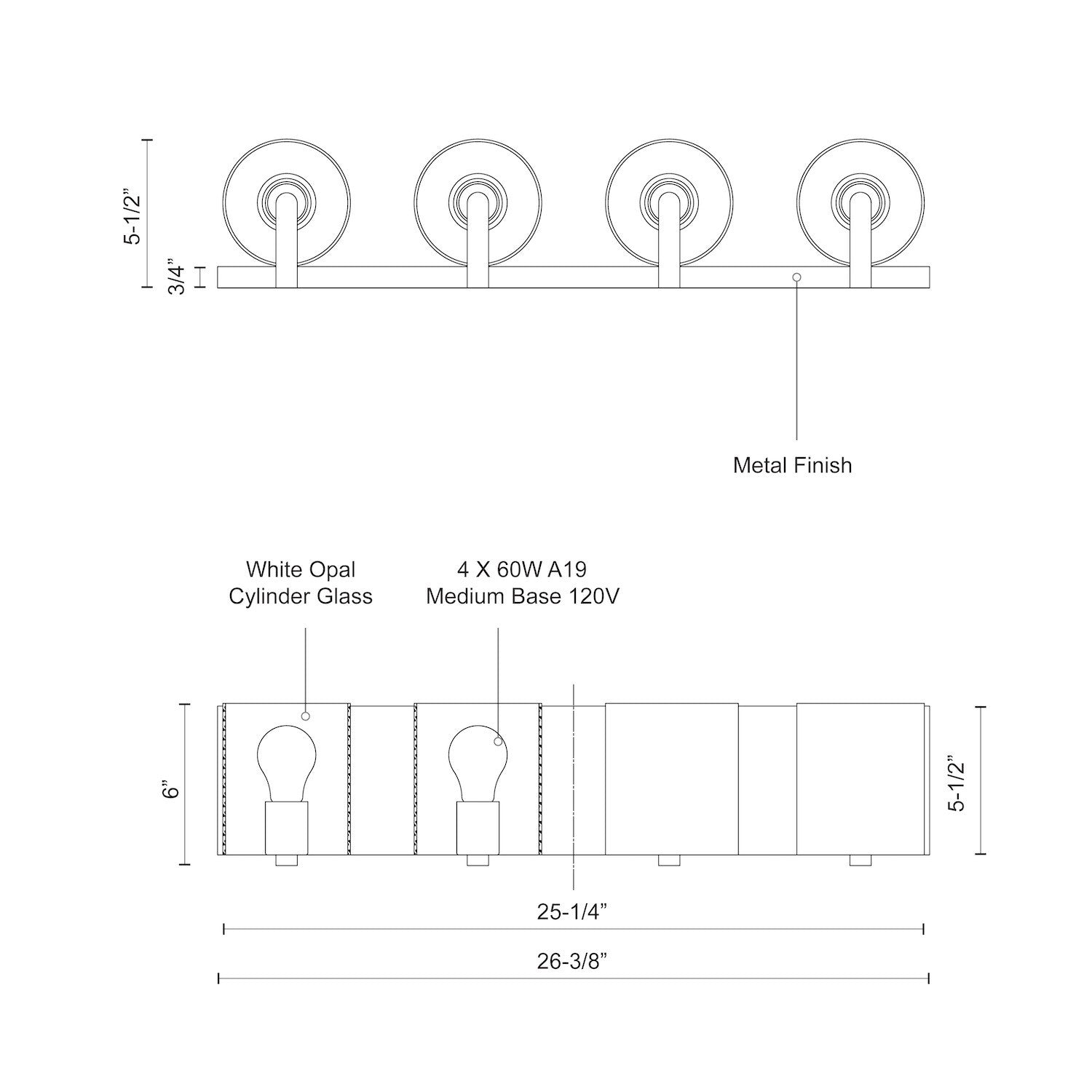 KUZCO LIGHTING INC, BRIDGEWATER VANITY LIGHTS, VANITY LIGHT