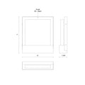 KUZCO LIGHTING INC, GUIDE ALL-TERIOR WALL LIGHTS, OUTDOOR WALL LIGHTS