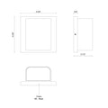 KUZCO LIGHTING INC, TOLAN ALL-TERIOR WALL LIGHTS, OUTDOOR WALL LIGHTS