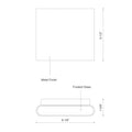 KUZCO LIGHTING INC, SLATE ALL-TERIOR WALL LIGHTS, OUTDOOR WALL LIGHTS