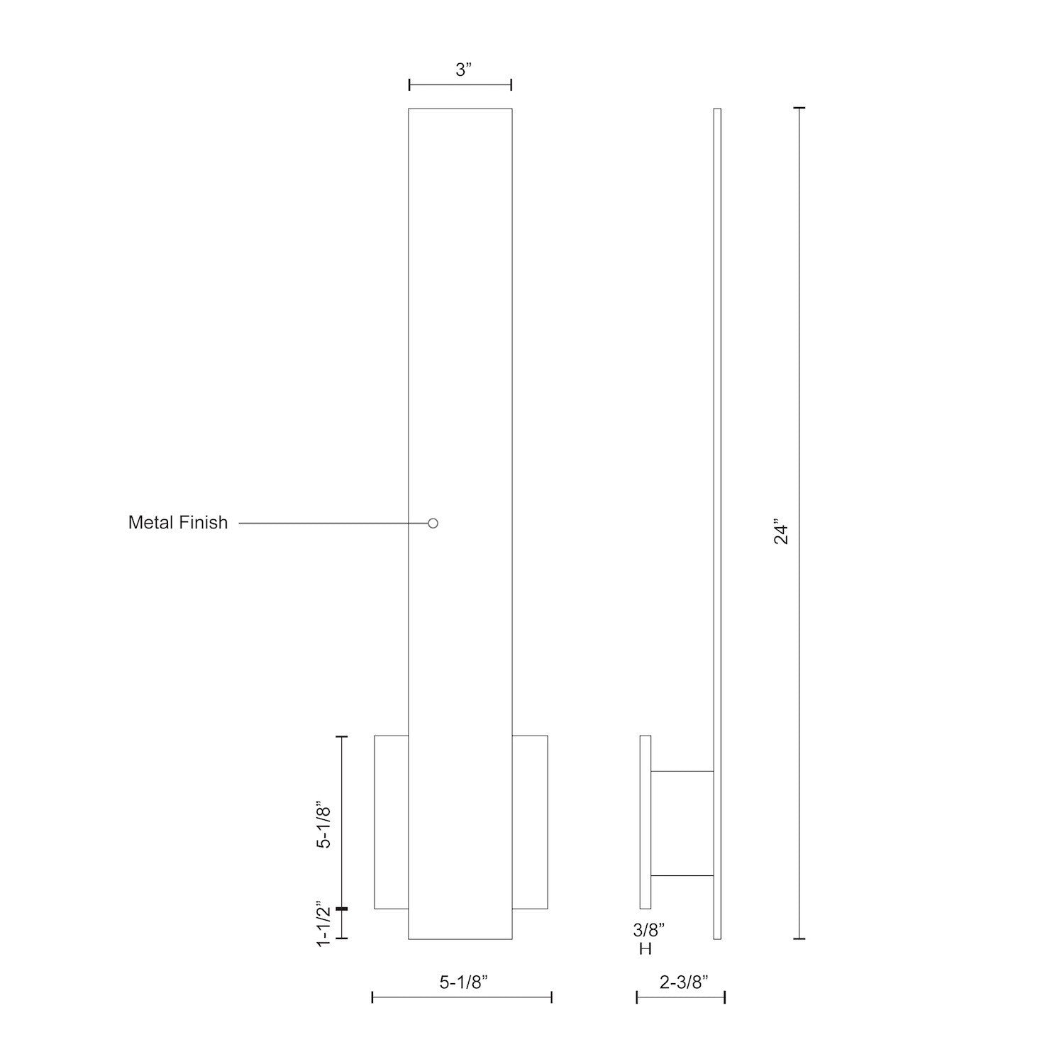KUZCO LIGHTING INC, VESTA ALL-TERIOR WALL LIGHTS, OUTDOOR WALL LIGHTS