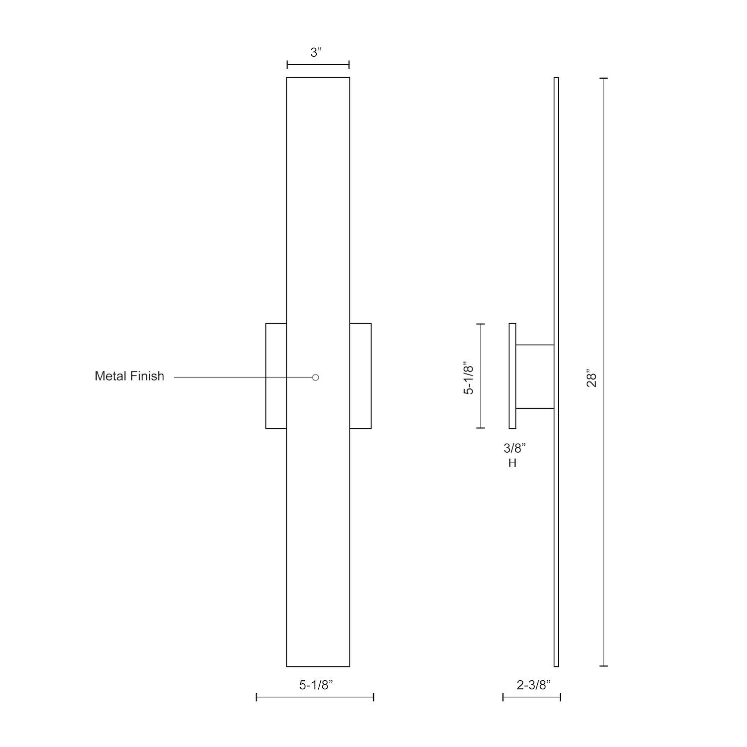 KUZCO LIGHTING INC, VESTA ALL-TERIOR WALL LIGHTS, OUTDOOR WALL LIGHTS