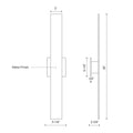 KUZCO LIGHTING INC, VESTA ALL-TERIOR WALL LIGHTS, OUTDOOR WALL LIGHTS