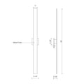 KUZCO LIGHTING INC, VESTA ALL-TERIOR WALL LIGHTS, OUTDOOR WALL LIGHTS