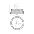 KUZCO LIGHTING INC, ISLA CEILING FANS, OUTDOOR CEILING FAN