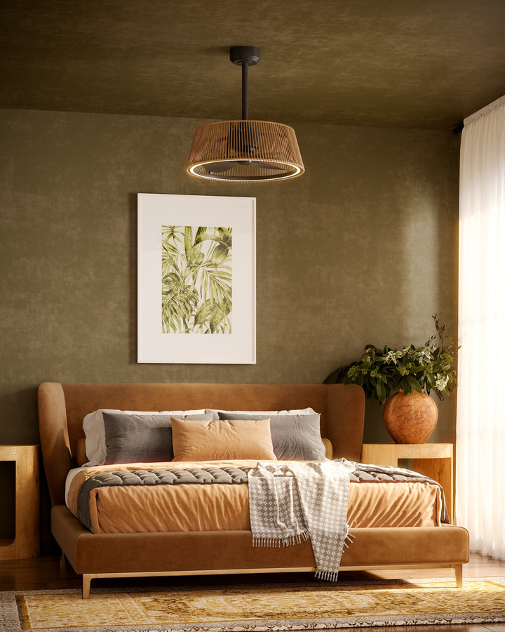KUZCO LIGHTING INC, ISLA CEILING FANS, OUTDOOR CEILING FAN