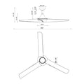 ALORA, EMIKO CEILING FANS, OUTDOOR CEILING FAN