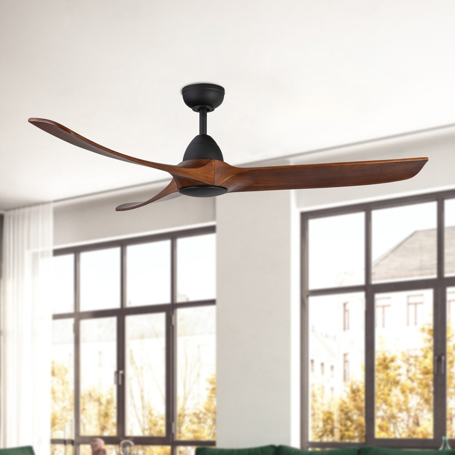 KUZCO LIGHTING INC, BAYLOR CEILING FANS, OUTDOOR CEILING FAN