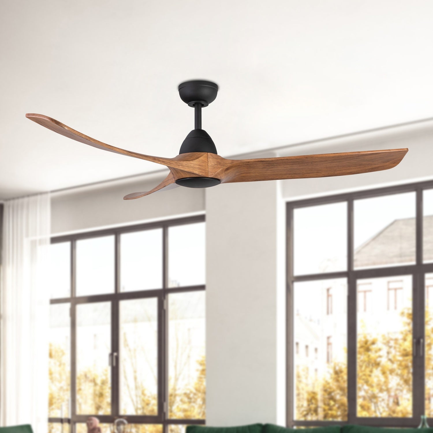 KUZCO LIGHTING INC, BAYLOR CEILING FANS, OUTDOOR CEILING FAN