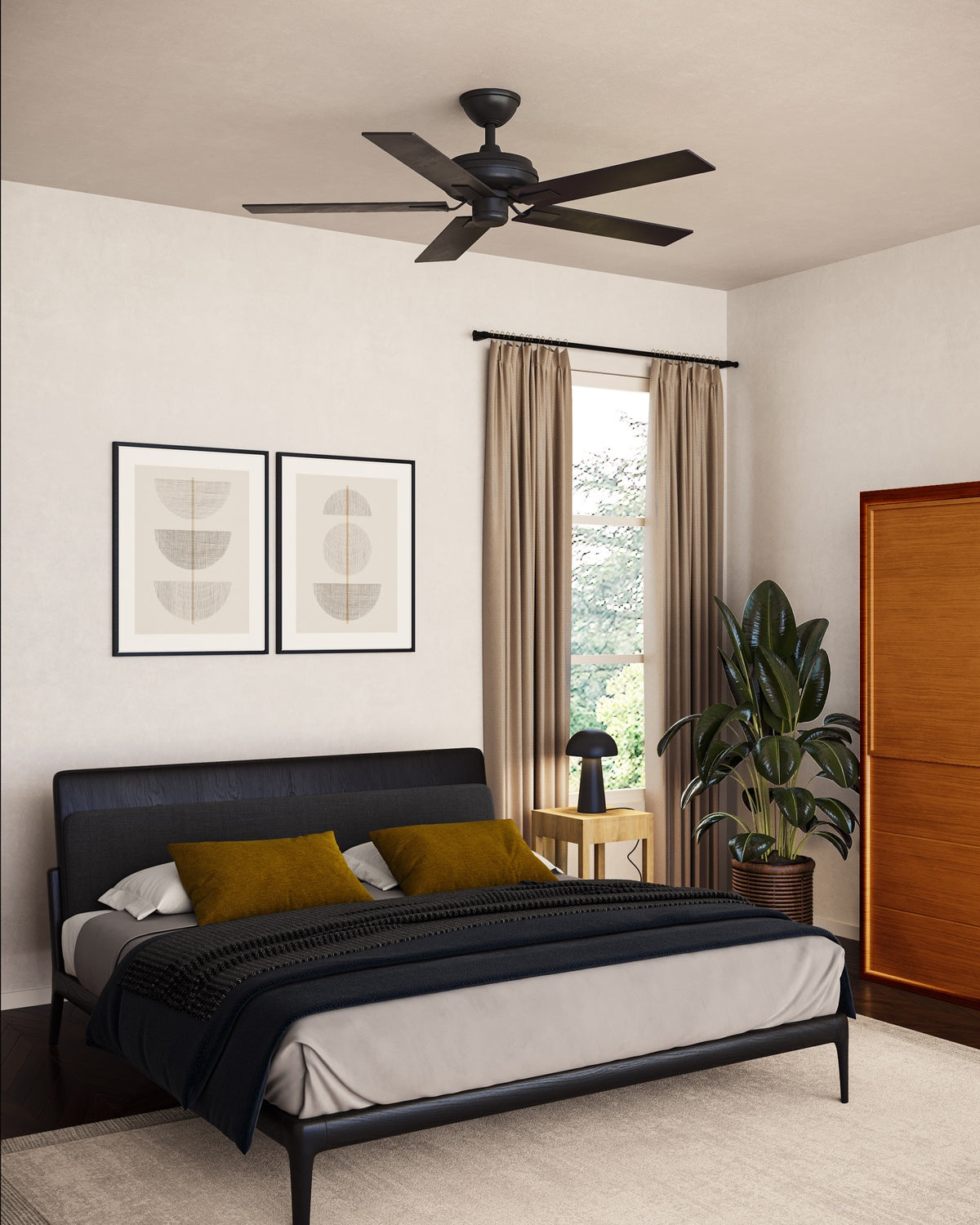KUZCO LIGHTING INC, ERIKSON CEILING FANS, INDOOR CEILING FANS