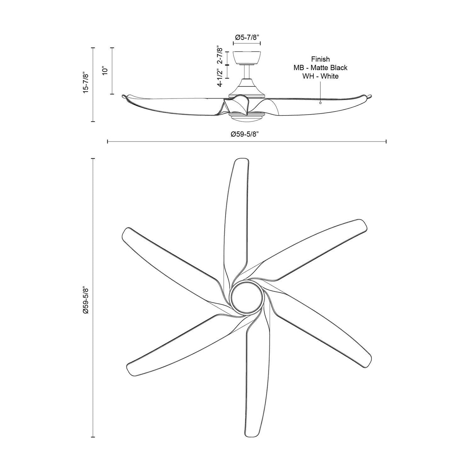 KUZCO LIGHTING INC, CORONADO CEILING FANS, OUTDOOR CEILING FAN