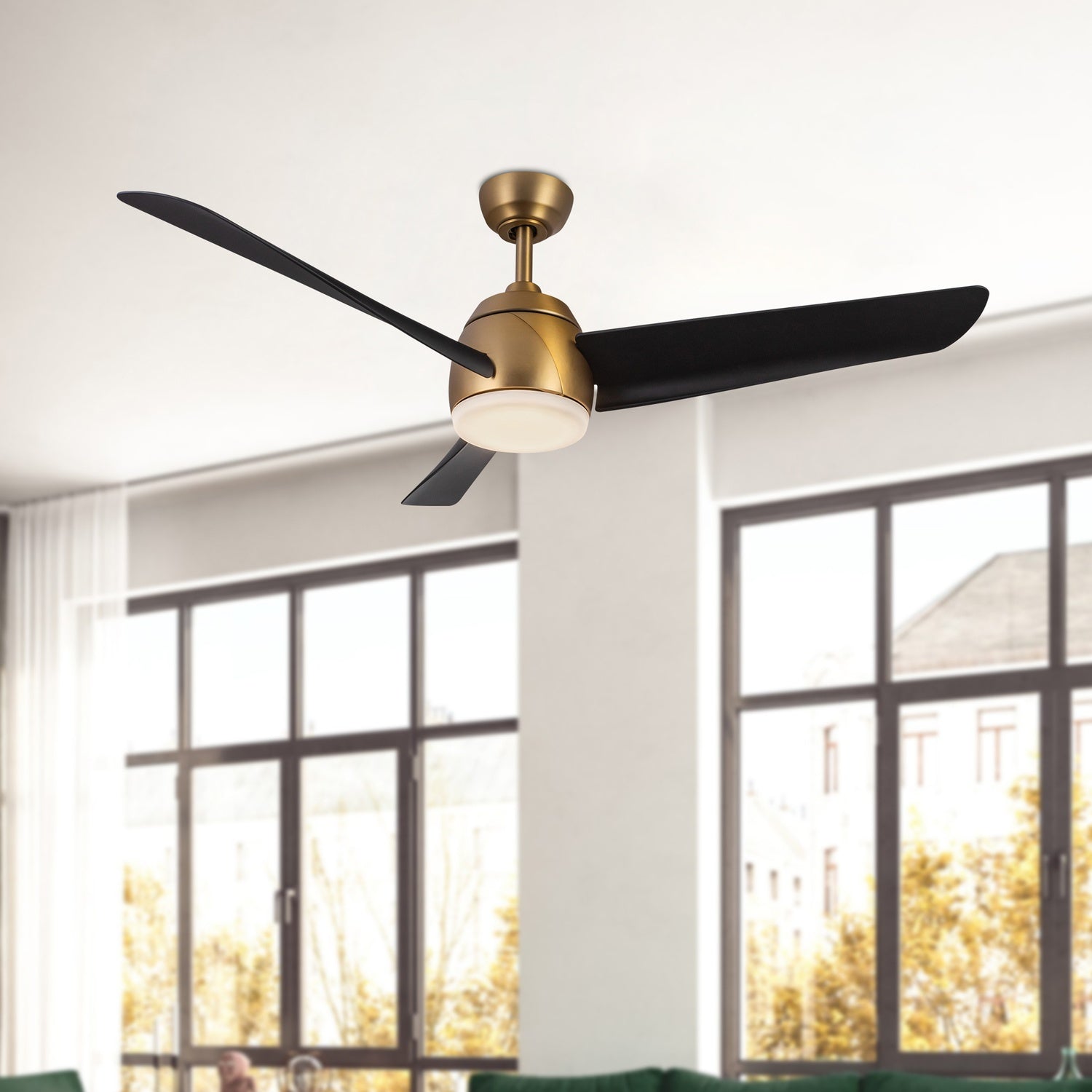 KUZCO LIGHTING INC, THALIA CEILING FANS, OUTDOOR CEILING FAN