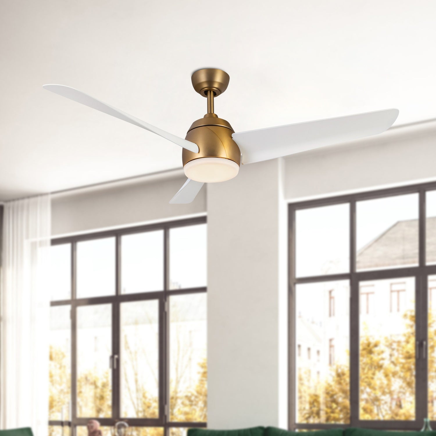 KUZCO LIGHTING INC, THALIA CEILING FANS, OUTDOOR CEILING FAN