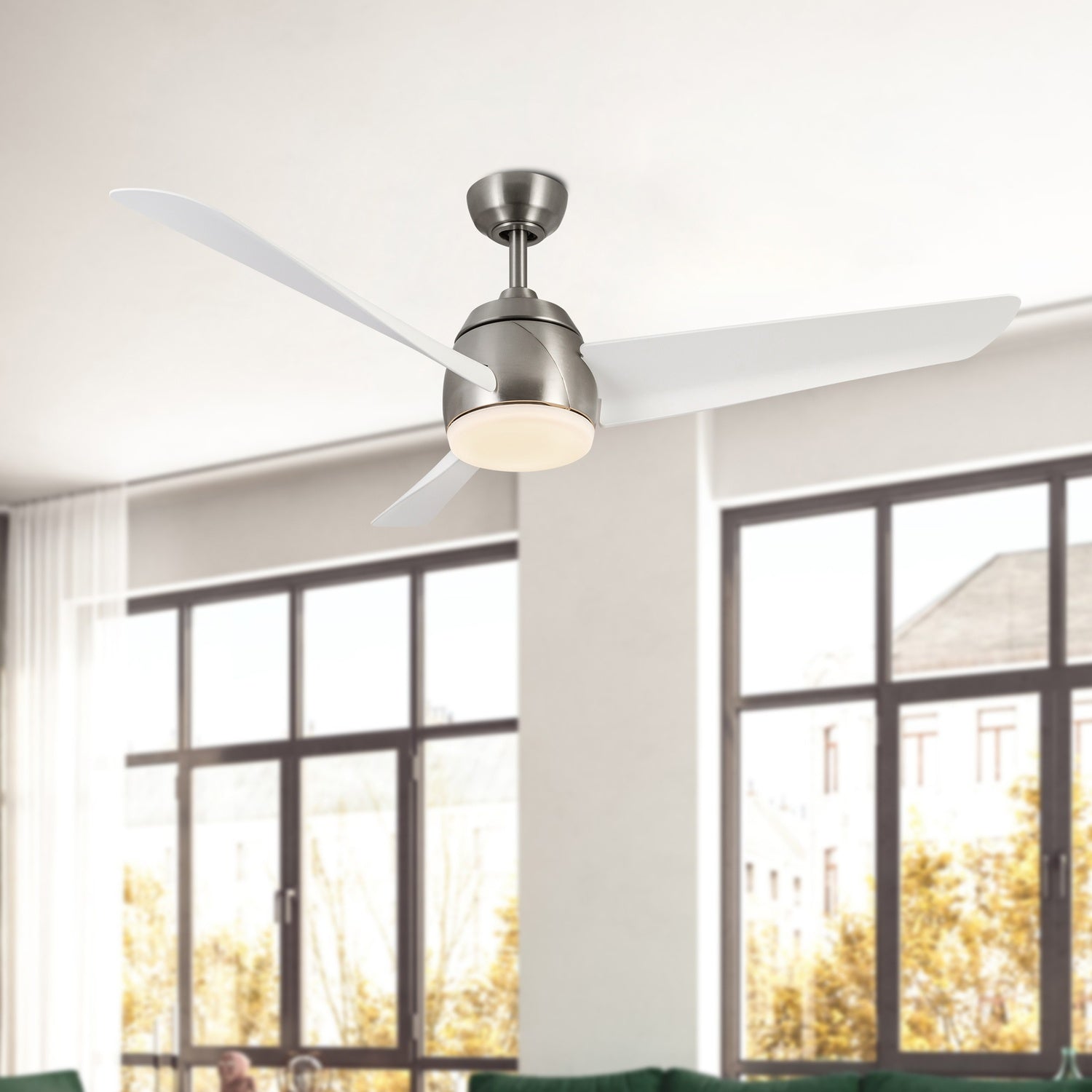 KUZCO LIGHTING INC, THALIA CEILING FANS, OUTDOOR CEILING FAN