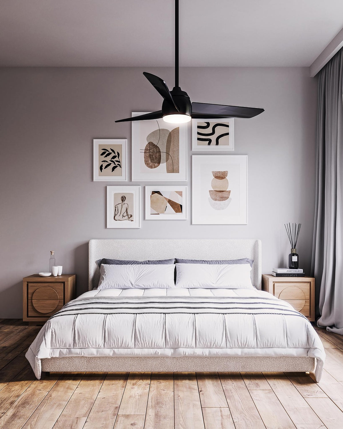 KUZCO LIGHTING INC, THALIA CEILING FANS, OUTDOOR CEILING FAN