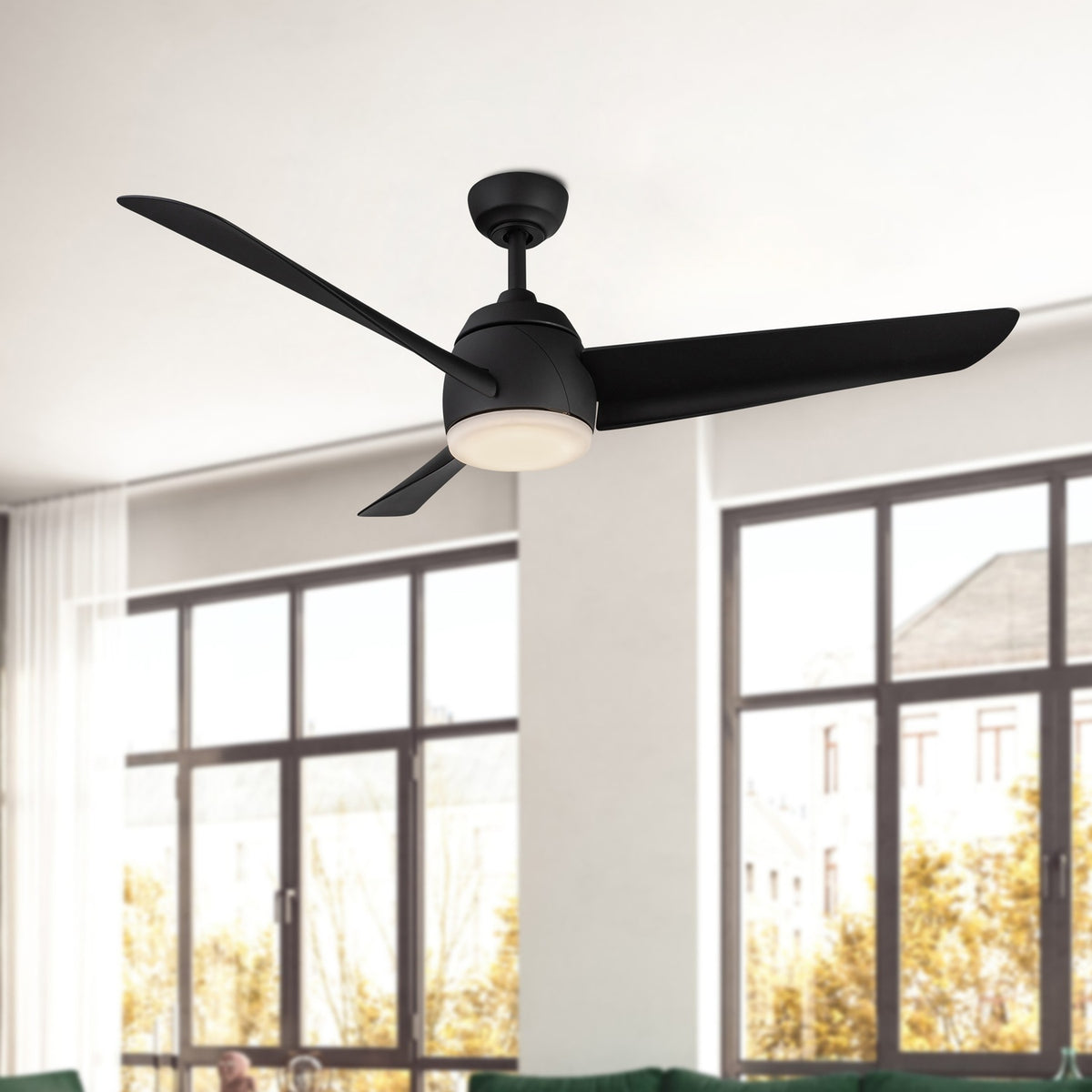 KUZCO LIGHTING INC, THALIA CEILING FANS, OUTDOOR CEILING FAN