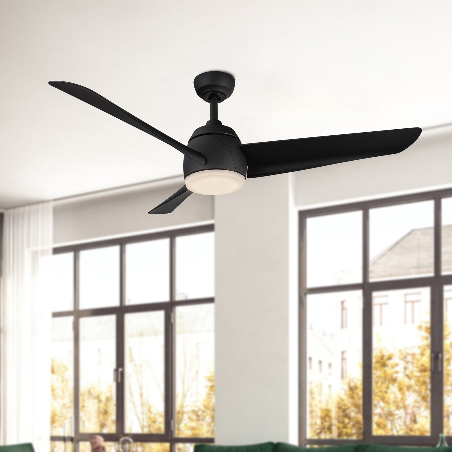 KUZCO LIGHTING INC, THALIA CEILING FANS, OUTDOOR CEILING FAN