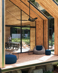 KUZCO LIGHTING INC, HUGO EXTERIOR CEILING FANS, OUTDOOR CEILING FAN