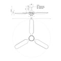 KUZCO LIGHTING INC, FREMONT CEILING FANS, OUTDOOR CEILING FAN