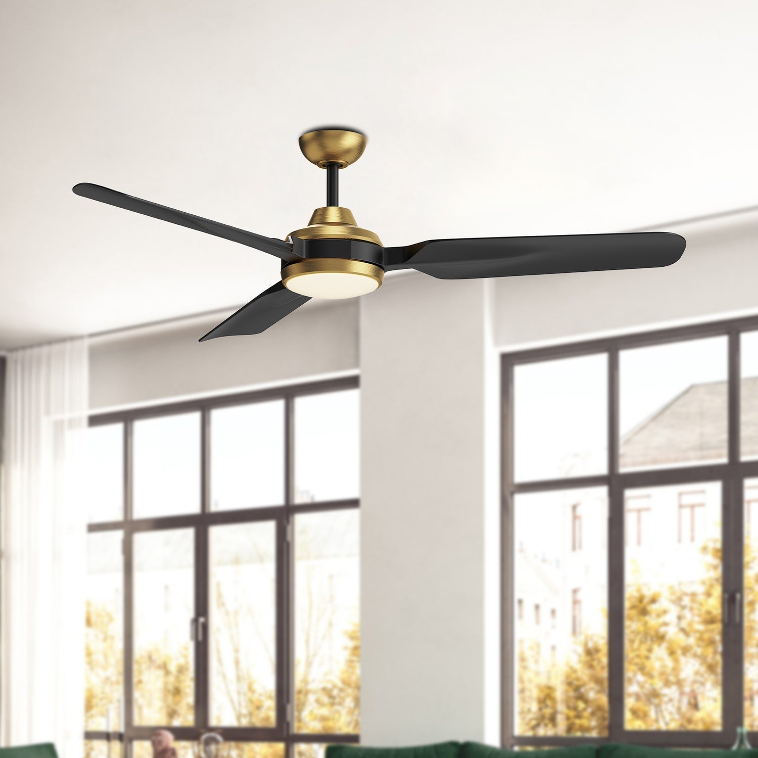 KUZCO LIGHTING INC, FREMONT CEILING FANS, OUTDOOR CEILING FAN