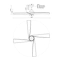 KUZCO LIGHTING INC, HORIZON CEILING FANS, OUTDOOR CEILING FAN