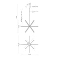 KUZCO LIGHTING INC, SIRIUS CHANDELIERS, CHANDELIER LIGHT