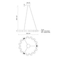 KUZCO LIGHTING INC, NAMI CHANDELIERS, CHANDELIER LIGHT