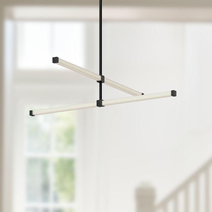 KUZCO LIGHTING INC, BLADE CHANDELIERS, CHANDELIER LIGHT