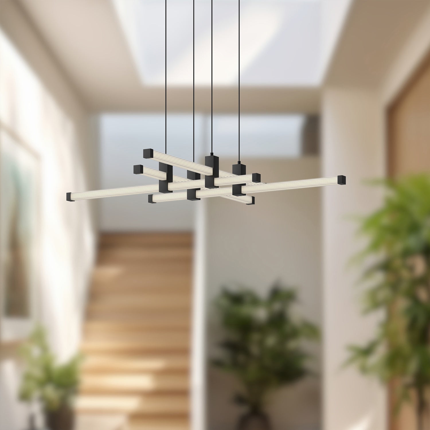 KUZCO LIGHTING INC, BLADE CHANDELIERS, CHANDELIER LIGHT