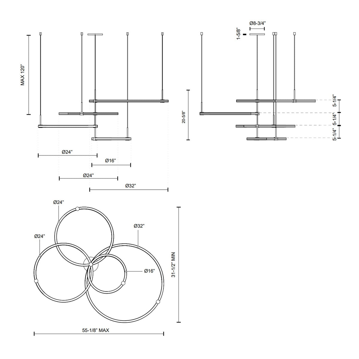 KUZCO LIGHTING INC, BRUNI CHANDELIERS, CHANDELIER LIGHT