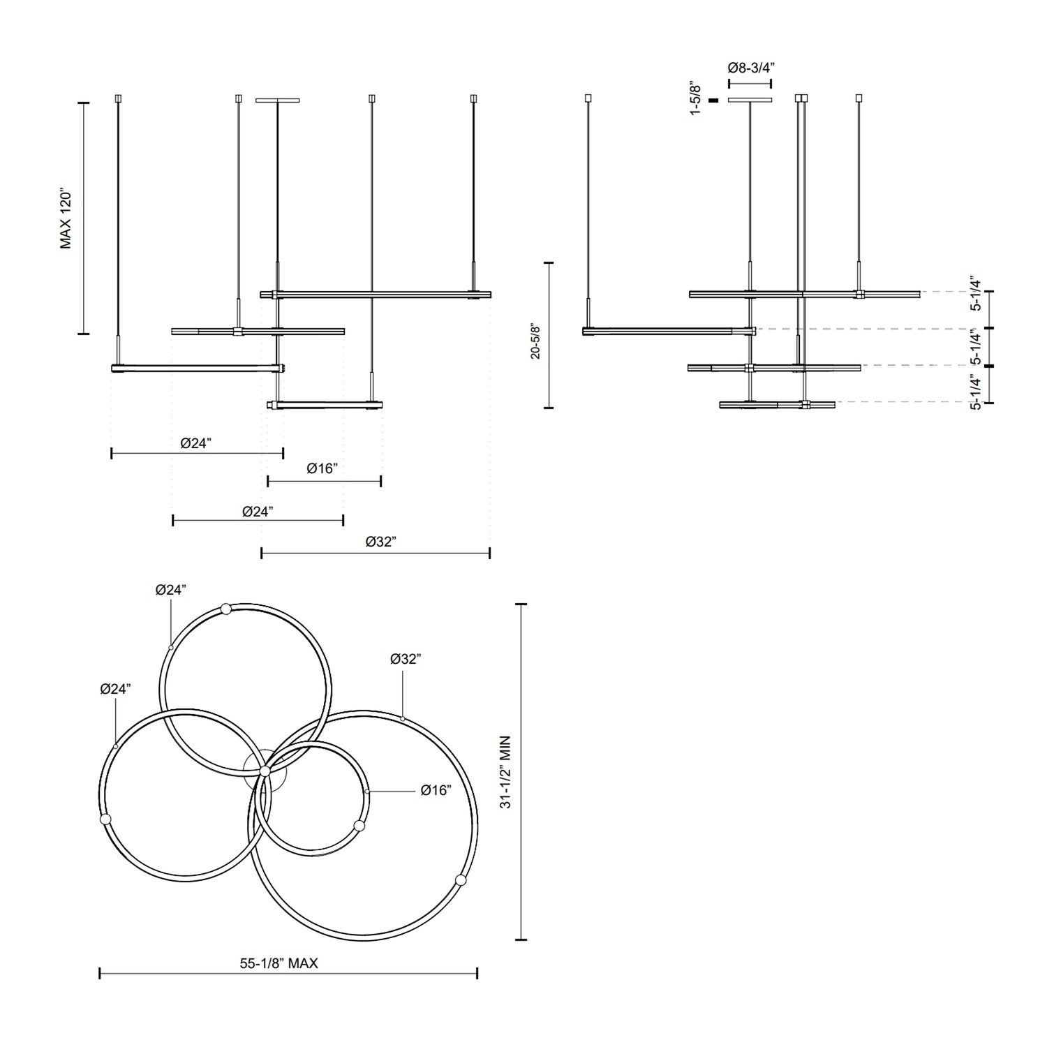 KUZCO LIGHTING INC, BRUNI CHANDELIERS, CHANDELIER LIGHT