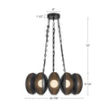 KUZCO LIGHTING INC, CORTEZ CHANDELIERS, CHANDELIER LIGHT