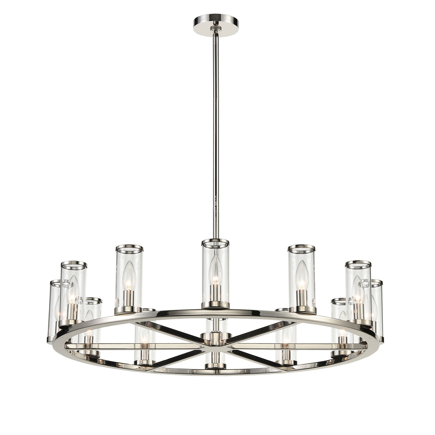KUZCO LIGHTING INC CH309012PNCG 4a0f3581-3162-454d-a0ac-254de80bf859