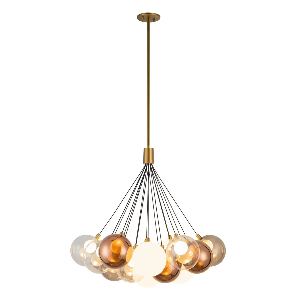 KUZCO LIGHTING INC, BOLLA CHANDELIERS, CHANDELIER LIGHT