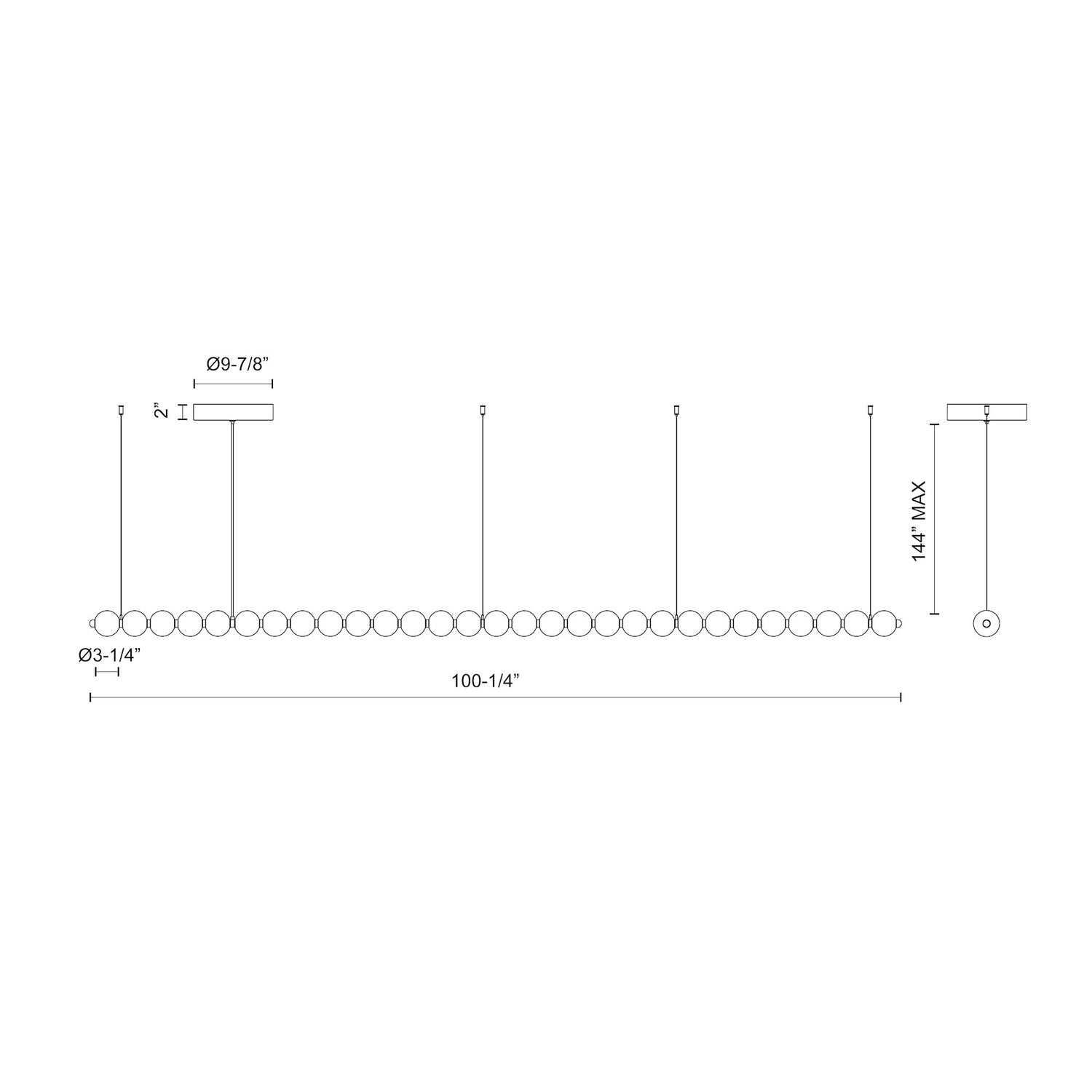KUZCO LIGHTING INC CH321508CH 9779a87b-9b2b-43cf-8ed6-668a36e4724c
