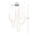 KUZCO LIGHTING INC, AKOYA CHANDELIERS, CHANDELIER LIGHT
